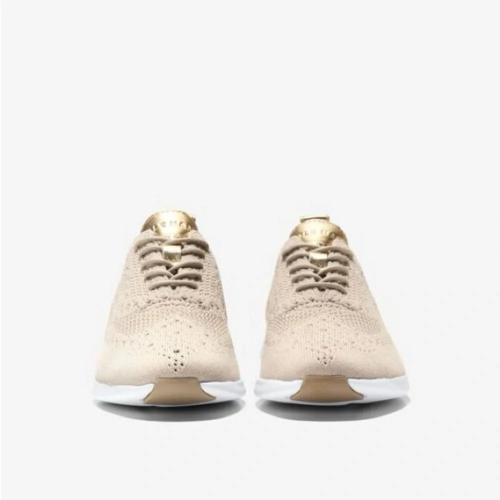 COLE HAAN Women's 2.ZERØGRAND Stitchlite Wingtip Oxfords Sneakers Tennis Shoes - Picture 4 of 15